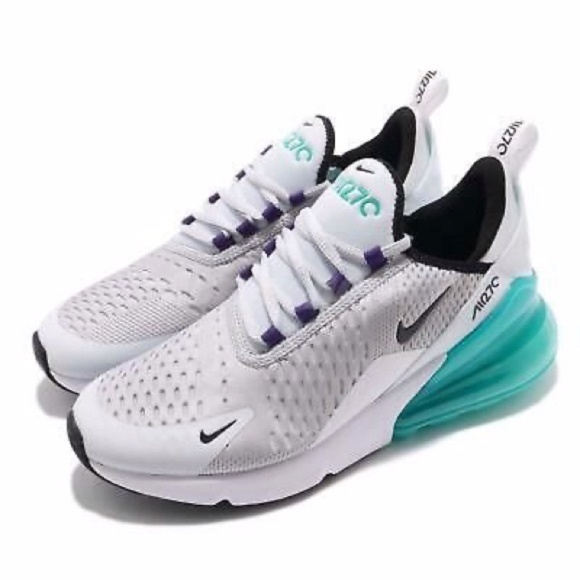 Nike Other - NIKE Kids AIR MAX 270 PLATINUM JADE Teal Sneakers